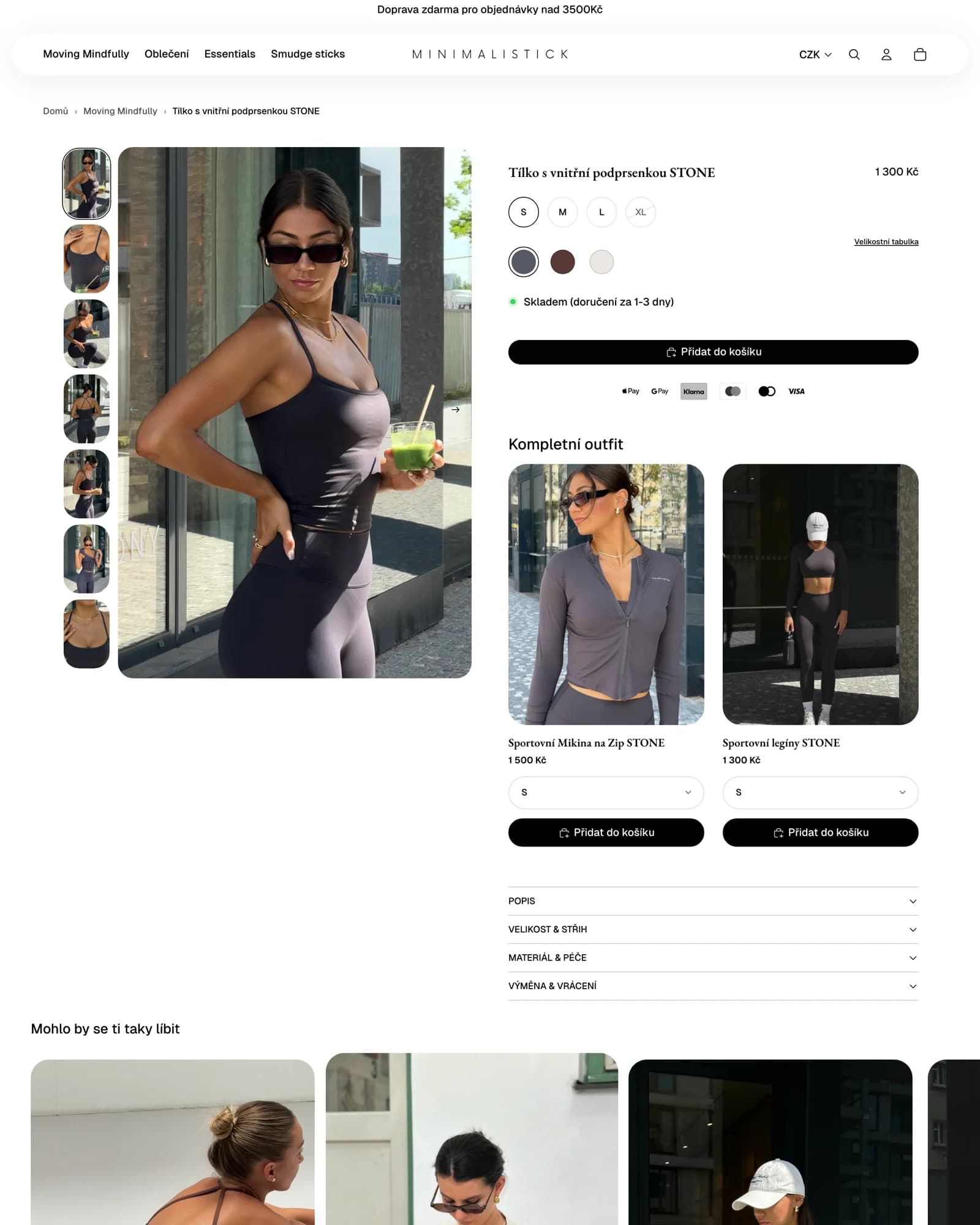 Náhled e‑shopů Minimalistick a Soulbabes