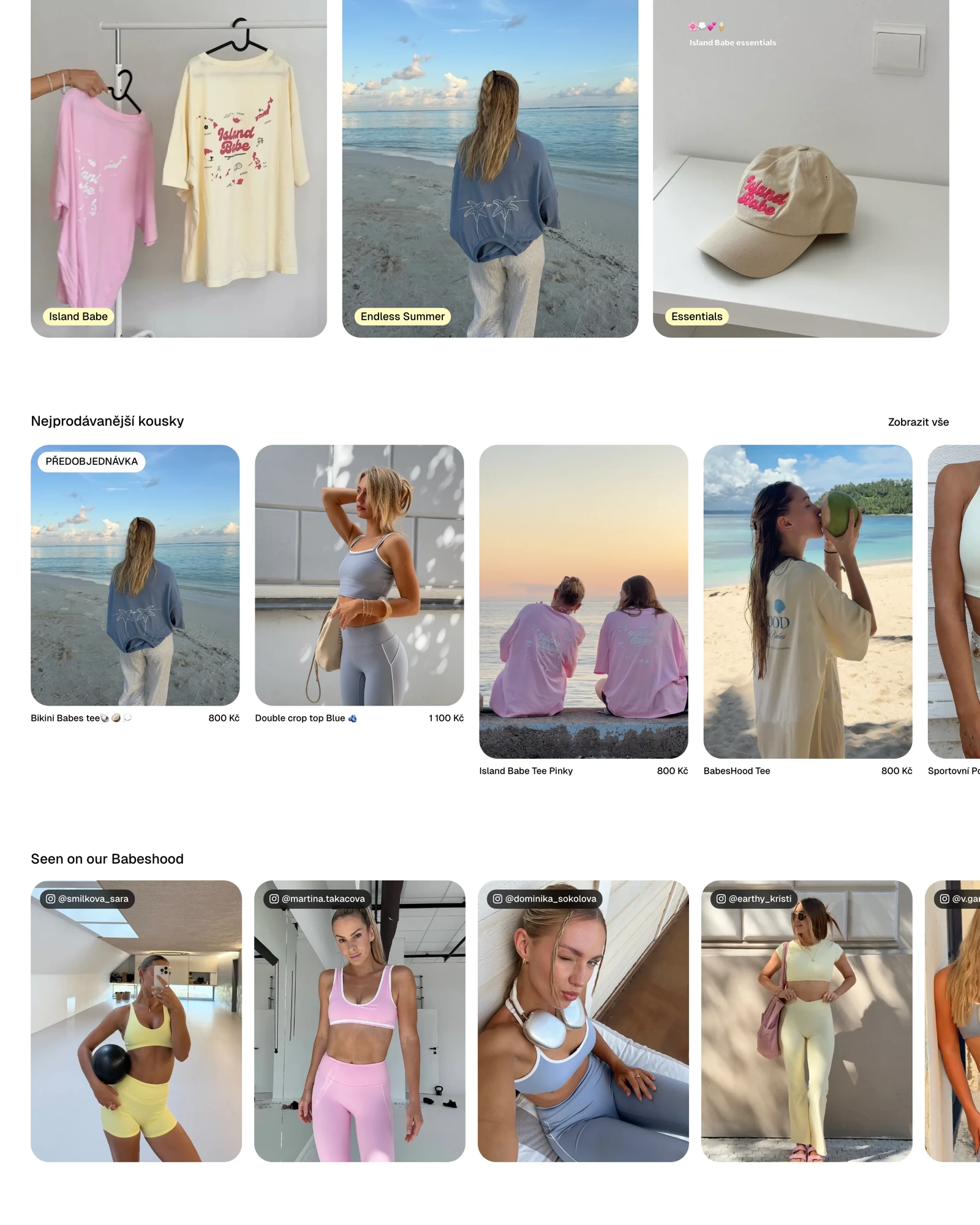 Náhled e‑shopů Minimalistick a Soulbabes