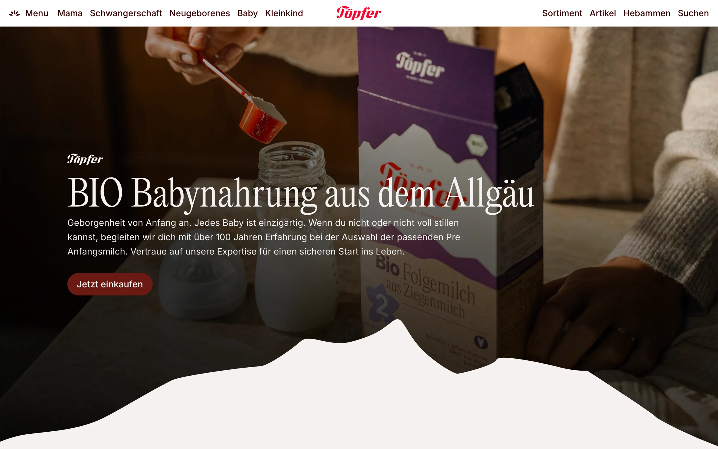 Náhled e‑shopu Töpfer Babywelt